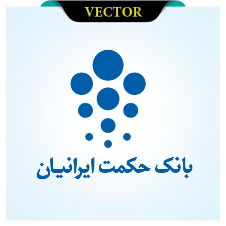 وکتور لوگوی بانک حکمت ایرانیان